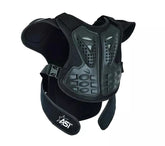 Kids Black Sleeveless Body Armor Motorbike Chest Protective Jacket Bike Riding Protective Sleeveless Armor