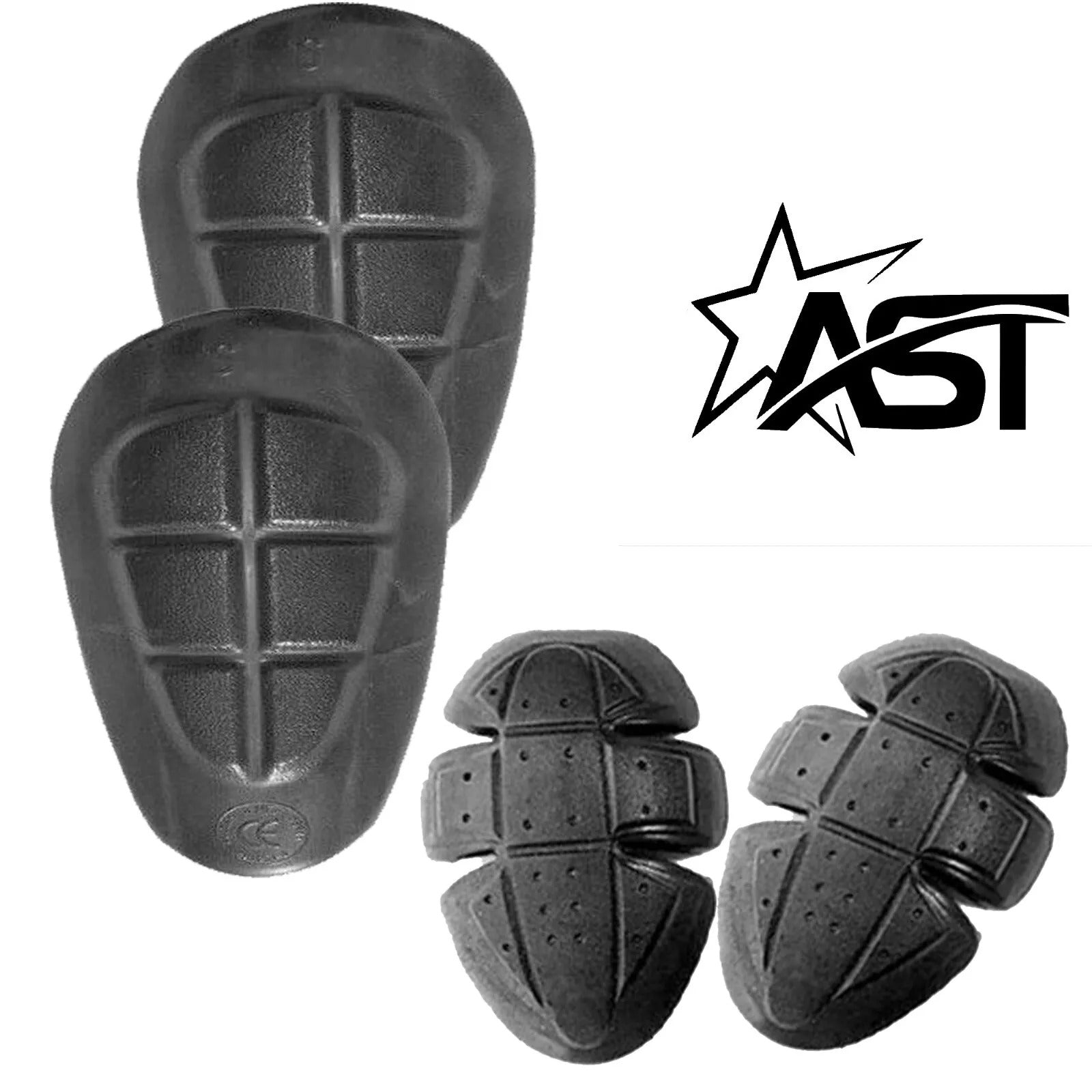 Motorcycle Motorbike Armor Protection Pads Strong and Reliable Pads in Yellow Color