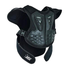 Kids Protective Body Armor Children’s Safety Suit Back Protector Great for Sporting Activities with Knee Pad & Hard Knuckle Gloves Sleeveless Reflective Suit