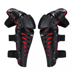 Adult Back Plate Armor Suit Jacket with Kneepads Spine & Knee Protection, Motocross Guard In Red Color