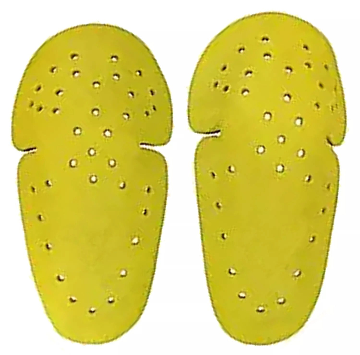 Motorcycle Motorbike Armor Protection Pads Strong and Reliable Pads in Yellow Color