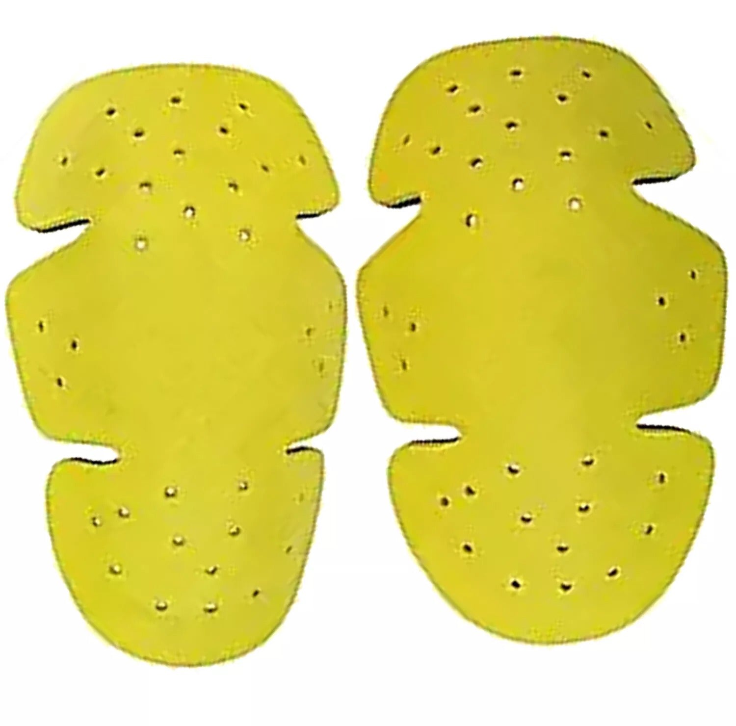 Motorcycle Motorbike Armor Protection Pads Strong and Reliable Pads in Yellow Color
