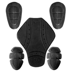 Motorcycle Motorbike Armor Protection Pads Strong and Reliable Pads in Yellow Color