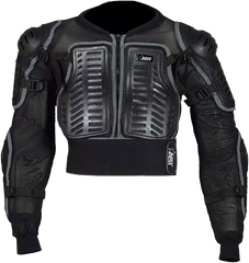 Kids Protective Randy Armor Stylish Black Chest & Back Protective Children Armor
