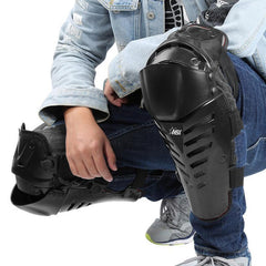 Adult Back Plate Red Armor Suit Jacket with Red Kneepads Spine & Knee Protection, Motocross Guard