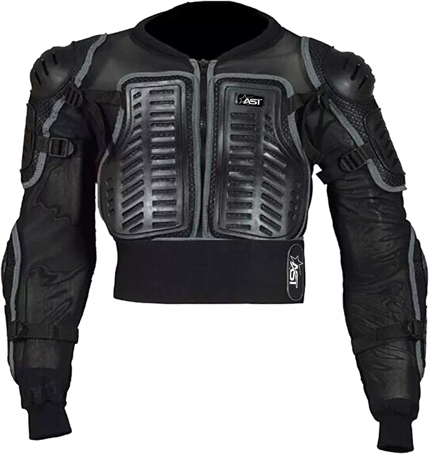Kids Protective Randy Black Body Armor Children’s Safety Suit Back Protector Great for Sporting Activities with Knee Pad & Hard Knuckle Gloves Kids Gear