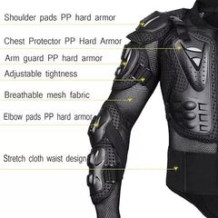 STAR AST Kids Black Scorpion Body Armor Motocross Padded Jacket Spine Protective Upper wear