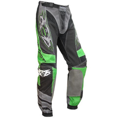 Kids Motocross Suit Green Matrix Forte Design Race Shirts and Trousers