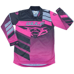 Kids Motocross Suit Pink Matrix Forte Design Race Shirts and Trousers