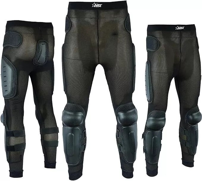 Adult Full Body Protective Foxi Armor Complete Suit Jacket with Trouser Spine Protection, Motocross Guard In Black